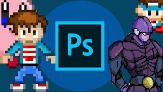 Como fazer Pixel Art no Photoshop PASSO A PASSO