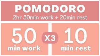 Técnica Pomodoro 50/10 - Pomodoro Timer