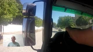 Exame de condução do Caminhão categoria "C" em Portugal - Porto- Ep.8