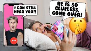 Pretending To Hang Up FaceTime Call On Fiancé! *TALKED TO ANOTHER GUY*