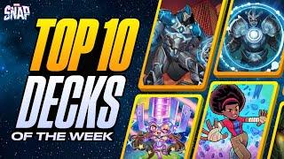 TOP 10 BEST DECKS IN MARVEL SNAP | Weekly Marvel Snap Meta Report #112