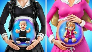 Is Doll Pregnant  with Wednesday's Baby  ? Crazy Stories By Ha Hack!