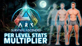 How to Change Per Level Player Stats in #Ark Survival Ascended!  #Nitrado #Guide