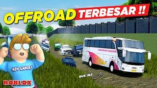 OFFROAD REALISTIS TERBESAR DI CDID UPDATE !! PENUH LUMPUR - Roblox Indonesia