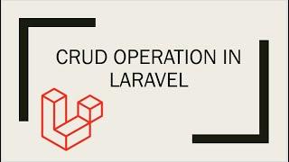 (Part 1)CRUD operation in Laravel (Urdu/Hindi)