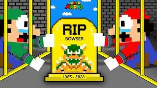 Mario and Luigi R.I.P Bowser in Prison Escape, Sorry Bowser...Please Comeback | Game Animation