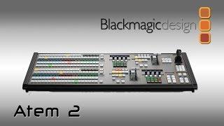 Tutorial Blackmagic Atem 2 Broadcast Panel e Production Switcher - sub ENG