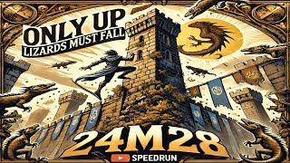 Only Up : Lizards Must Fall Speedrun in 24:28