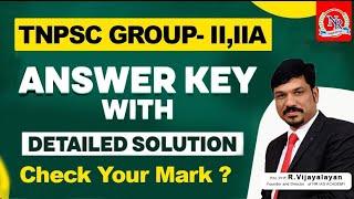 TNPSC GROUP-2&2A ANSWER KEY-2024  | NR IAS ACADEMY