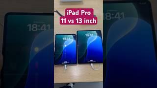 iPad Pro 11 VS iPad Pro 13 inch - Size Comparison