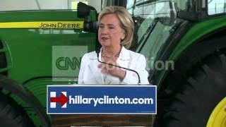 HILLARY CLINTON: STRICKEN BY NEWS CREW MURDERS