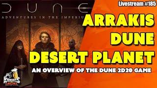 DUNE: Adventures in the Imperium - 2d20 system Overivew - Livestream #185