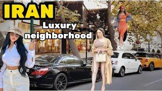 Real life inside Capital of IRAN|Amazing and unbelievable|Luxury neighborhood in TEHRAN