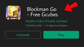 GONE WRONG?! Trying FREE GCUBES Generator!!  Rip ACC?!? (Blockman GO)
