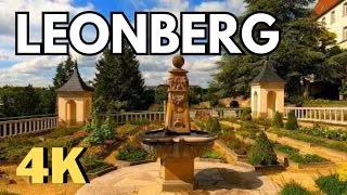 Walking in Leonberg, Germany : Old Town and Pomeranian Garden (Pomeranzengarten), 4K  #leonberg