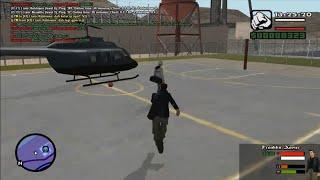 GTA San Andreas [JGRP] - Samperin Zidan Maulana ke SACF pakai helikopter