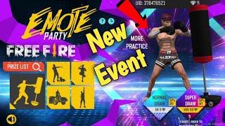 Free Fire Emote Party Event In 2021