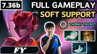 7.36b - FY DARK WILLOW Soft Support Gameplay - Dota 2 Full Match Gameplay