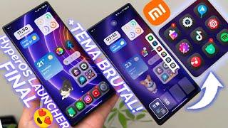 Ahora si! Versión Final del HyperOS Launcher con Fluidez Extrema + TEMA Legendario de Vuelta!