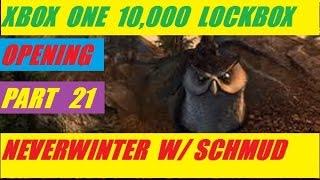 Xbox One 10,000 Lock Box Open Day 21 Neverwinter With Schmudthedarth