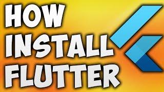 How to Download & Install Flutter on Windows 11 or 10 - How To Setup Flutter SDK in Windows 11 / 10