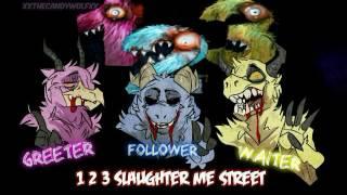 DAgames - Follow, Greet, Wait, Repeat (123 Slaughter Me Street Song w/ Lyrics)