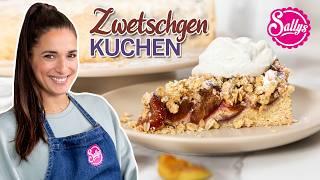 Der saftigste Zwetschgen-Streusel Kuchen aus nur EINEM Teig 