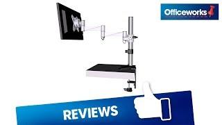 Brateck Single Monitor Stand with Arm Extender