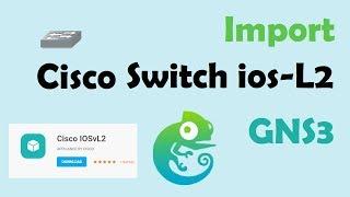 Add a Cisco Switch in GNS3 | Cisco IOSvL2