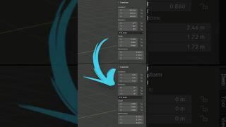 How to Apply All Transforms in Blender #blender #b3d #cgian