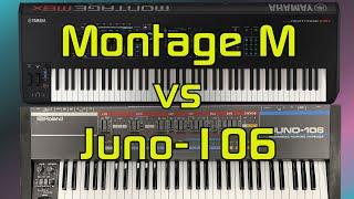 Montage M vs Juno 106: Can the Montage M AN-X Engine Duplicate a Juno-106?