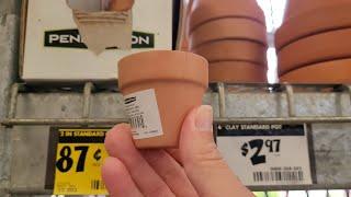 Grab a Walmart mini pot for this BRILLIANT new front porch idea!