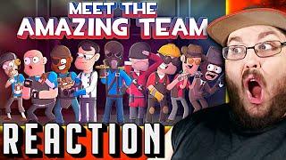 Meet the Amazing Team (Full Series) - Team Fortress 2 Animation REACTION!!!