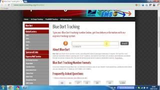 Track your blue dart courier on ExpressTracking.org