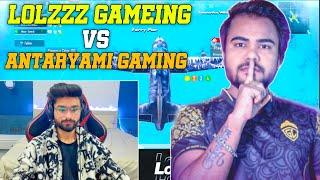 3 Time Sam Mech LoLzZz Gaming vs Antaryami Gaming Bgmi Big Youtuber vs LoLzZz Gaming i Rush Aj