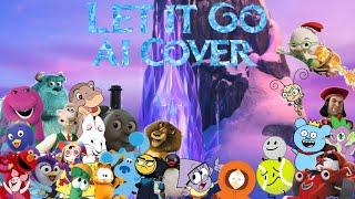 Various Characters Sings "Let It Go" (Ai Cover)