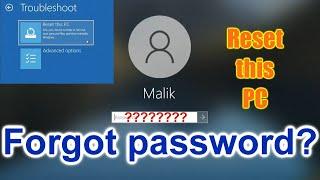 Windows is locked? Forgot my PASSWORD? I can’t log in ️ Bypass Password /Tutorial step by step