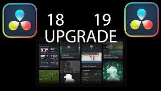 How to update Davinci Resolve 18 to Davinci 19 public Beta - backup, update keyboard