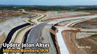 IKN Terkini‼️ Update Jalan Akses Menuju Bandara Nusandaran IKN