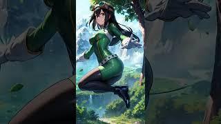 Tsuyu Asui  #anime #myheroacademia #ai