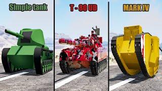 Tank Battles #1 - Which is better? - Beamng drive
