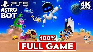 ASTRO BOT PS5 Gameplay Walkthrough FULL GAME 100% [4K 60FPS] - No Commentary