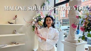 Malone Souliers Store Visit | Deni Kiro Style