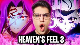 BEST FATE MOVIE EVER! Fate Stay/Night Heavens Feel 3 Movie Reaction