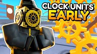 I Used CLOCK UNITS Early!! (Toilet Tower Defense)