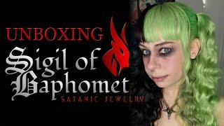 UNBOXING - Sigil of Baphomet Necklace, Satanic Jewelry Video