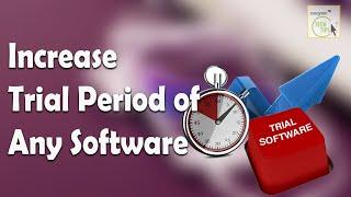 Try This To Extend Trial Period of Any Software Installed in Your PC