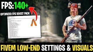 How To Boost FPS, FIX Lag & FPS Drops in FiveM 2022️FiveM Low End PC Settings & Visuals 2022