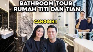 BATHROOM TOUR CANGGIH RUMAH BARU TITI DAN TIAN