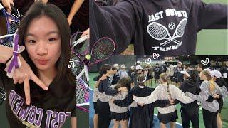 tennis vlog  start of tennis season, outfits/ootd